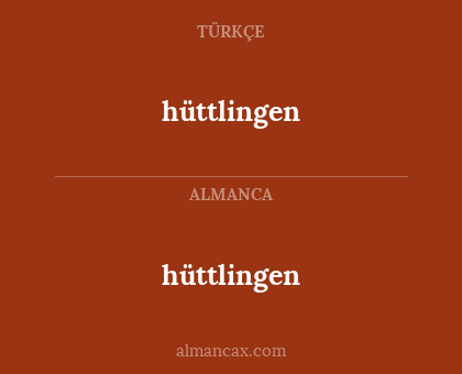 hüttlingen - hüttlingen