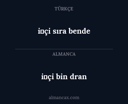i̇çi bin dran - i̇çi sıra bende