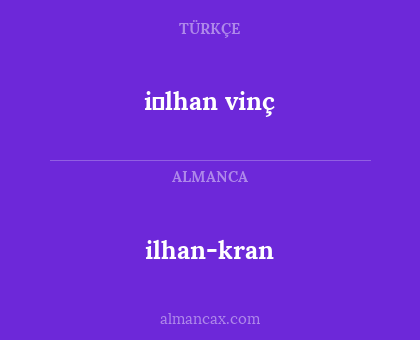 i̇lhan vinç - ilhan-kran