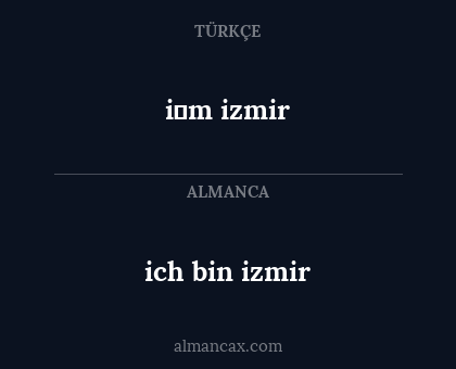ich bin izmir - i̇m izmir
