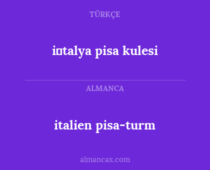 italien pisa-turm - i̇talya pisa kulesi