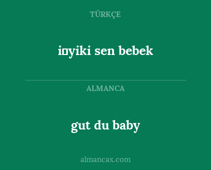 gut du baby - i̇yiki sen bebek