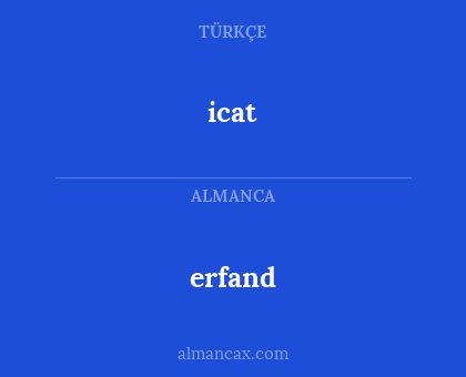 erfand - icat