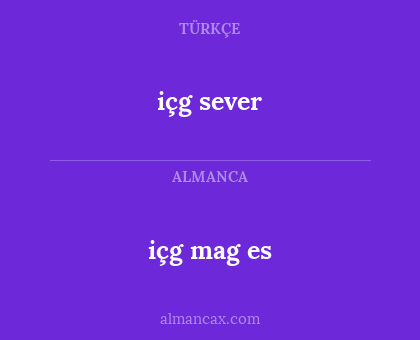 içg sever - içg mag  es