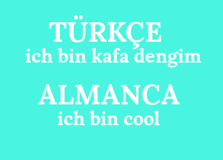 Almanca Ceviri Ich Bin Cool Turkcesi Nedir Ich Bin Cool Ne Demek Ich Bin Cool Cevirisi Nedir Almanca Ich Bin Cool Ne Demek