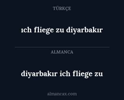 ıch fliege zu diyarbakır - diyarbakır ich fliege zu
