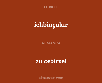ichbinçukır - zu cebirsel