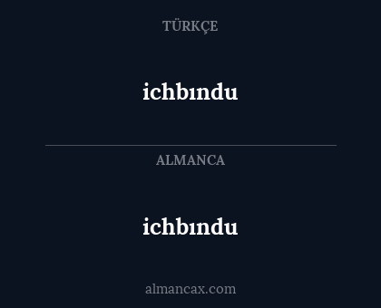 ichbındu - ichbındu