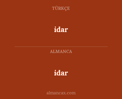 idar - idar