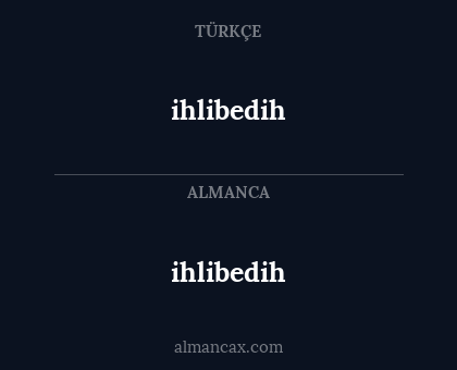 ihlibedih - ihlibedih