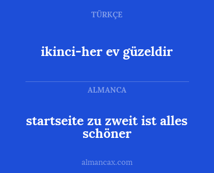 startseite zu zweit ist alles schöner - ikinci-her ev güzeldir