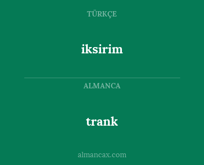 iksirim - trank