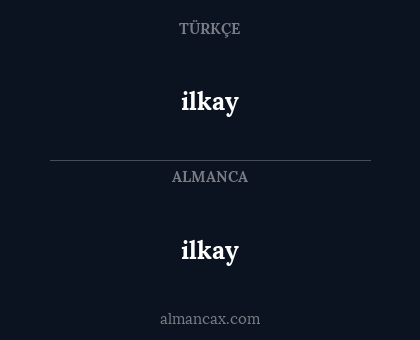 ilkay - ilkay