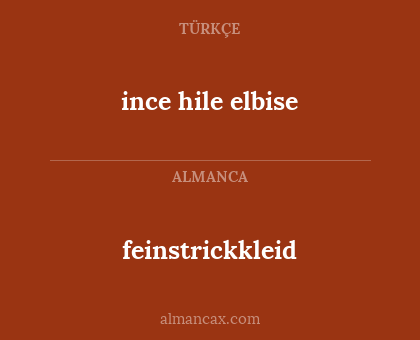 feinstrickkleid - ince hile elbise