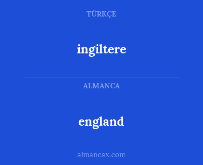 england - ingiltere