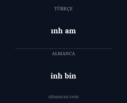 inh bin - ınh am