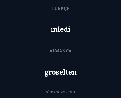 inledi - groselten