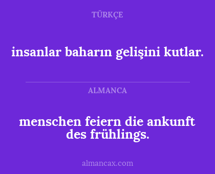 insanlar baharın gelişini kutlar. - menschen feiern die ankunft des frühlings.