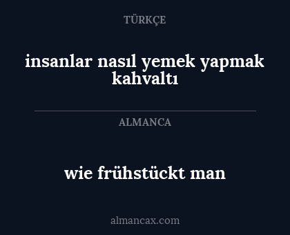 wie frühstückt man - insanlar nasıl yemek yapmak kahvaltı