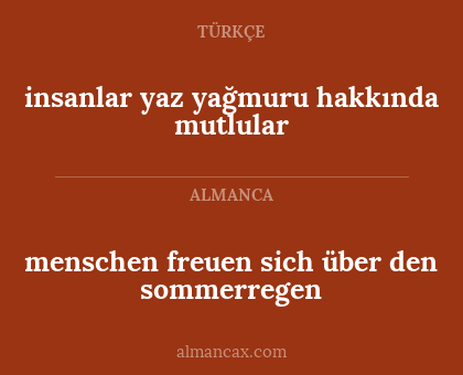 insanlar yaz yağmuru hakkında mutlular - menschen freuen sich über den sommerregen