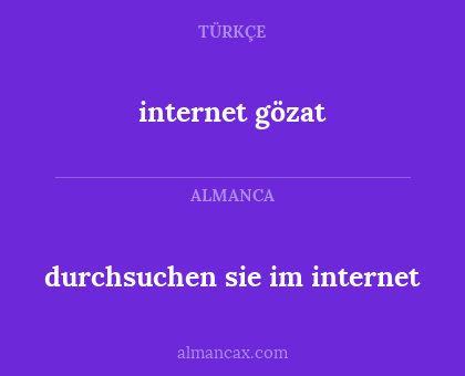 durchsuchen sie im internet - internet gözat