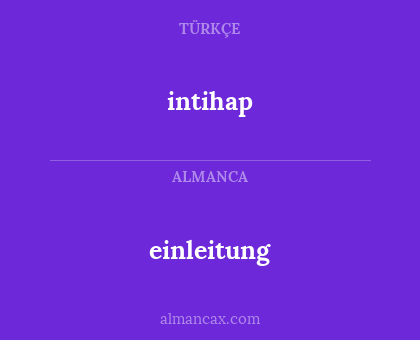 einleitung - intihap