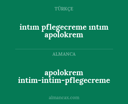 apolokrem intim-intim-pflegecreme - intım pflegecreme ıntım apolokrem