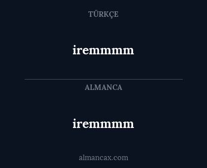 iremmmm - iremmmm