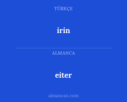eiter - irin