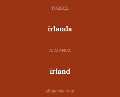 irlanda - irland
