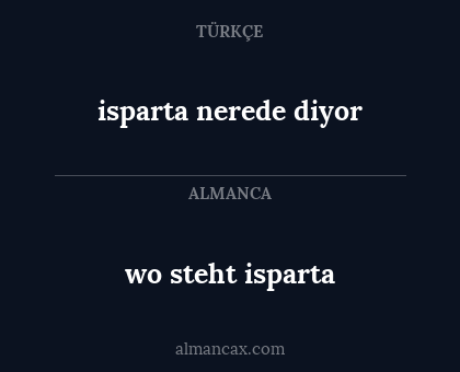 wo steht isparta - isparta nerede diyor