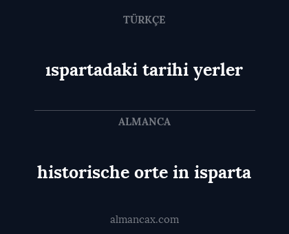 historische orte in isparta - ıspartadaki tarihi yerler