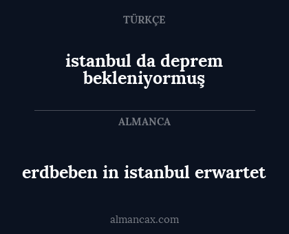 erdbeben in istanbul erwartet - istanbul da deprem bekleniyormuş
