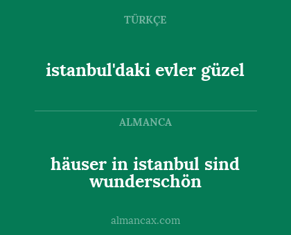 häuser in istanbul sind wunderschön - istanbul'daki evler güzel