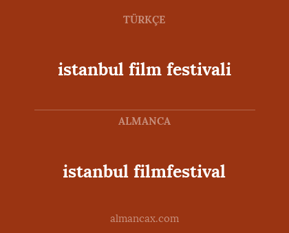 istanbul film festivali - istanbul filmfestival