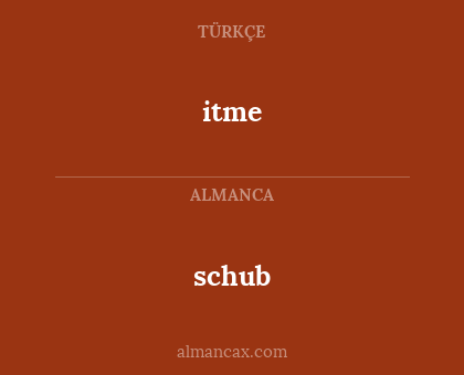 itme - schub