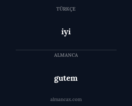 iyi - gutem