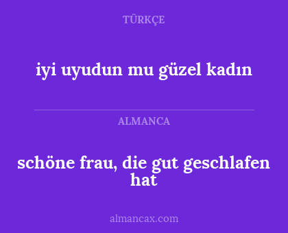 iyi uyudun mu güzel kadın - schöne frau, die gut geschlafen hat