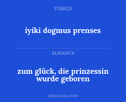 iyiki dogmus prenses - zum glück, die prinzessin wurde geboren