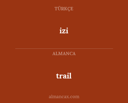 izi - trail