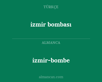 izmir-bombe - izmir bombası