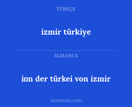 izmir türkiye - i̇n der türkei von izmir