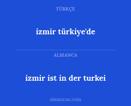 izmir ist in der turkei - izmir türkiye'de