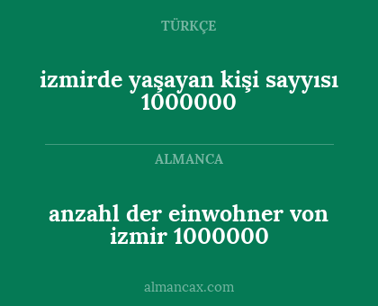 izmirde yaşayan kişi sayyısı 1000000 - anzahl der einwohner von izmir 1000000