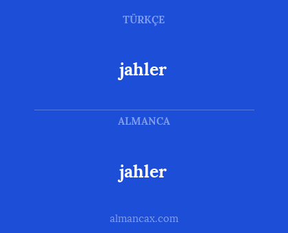 jahler - jahler