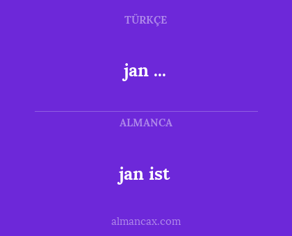 jan ist - jan ...