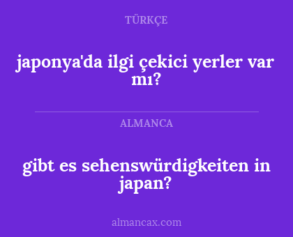 japonya'da ilgi çekici yerler var mı? - gibt es sehenswürdigkeiten in japan?