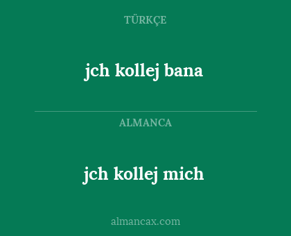 jch kollej mich - jch kollej bana