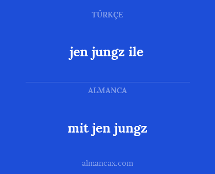 jen jungz ile - mit jen jungz