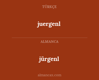 juergenl - jürgenl